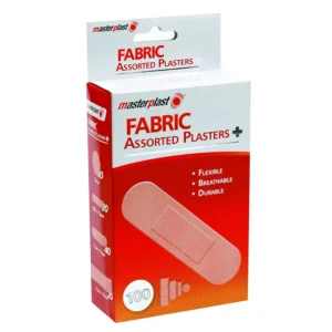 MasterPlast Fabric Plasters Assorted 100pk - Case of 6