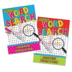 Super Jumbo Word Search Book - Case of 6
