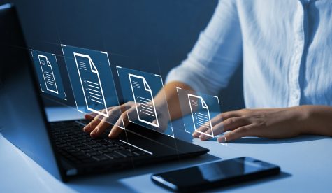online-documentation-database-document-management-system-concept